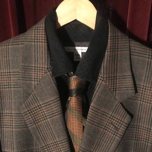 Vintage 2 Button Green Wool Valentino Blazer